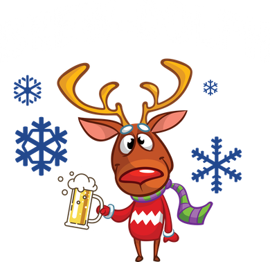 Brew-Dolph Christmas Reindeer Doddie Hoodie